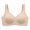 Beige, variant on Sports Bras for Women Comfortable Wireless Seamless Full Coverage Adjustable Strap Yoga Sleep Plus Size Bra