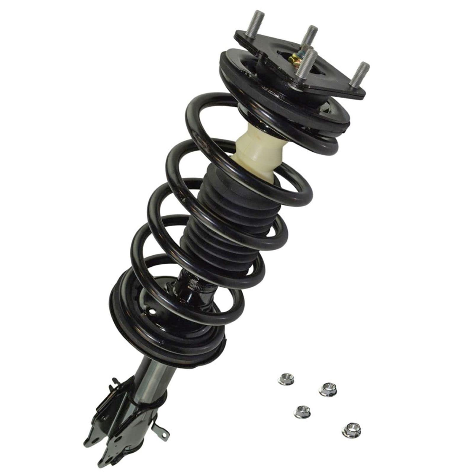 TRQ Front and Rear Complete Strut Assembly & Shock Absorber Kit Complete Strut & Coil Spring Assembly Fits Select 2007-2015 Mazda CX-9