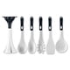 thumbnail image 1 of Advancent Juego de 6 unidades de estante de almacenamiento colgante con mango de plástico para cocina de silicona, herramienta para hornear en Cocina y Comedor Advancent HA064178-00B, 1 of 6
