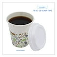 thumbnail image 4 of Boardwalk BWKDEERHLIDW Deerfield Plastic Lids for 10 - 16 oz. Hot Cups - White (1000/Carton), 4 of 10