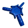 thumbnail image 4 of Chaflán Manual de instalación de tuberías, accesorios de calibrador, herramientas manuales profesionales, escariador de tuberías de mano de plomería Azul Baoblaze Escariador de manguera, 4 of 8