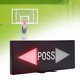 thumbnail image 5 of Indicador de posesión de baloncesto Pantalla de posesión de pelota Equipos de bádminton duraderos Entrenadores Indicación de posesión electrónica, 5 of 8