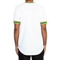 thumbnail image 2 of Hudson Cartel Jersey Men's Shirt Sleeve T-Shirt White/Green/Gold h1051461-wht, 2 of 4