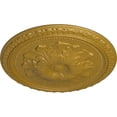thumbnail image 3 of Ekena Millwork 18"OD x 1 3/8"P Richmond Ceiling Medallion (Fits Canopies up to 2 5/8"), Hand-Painted Pharaohs Gold, 3 of 5