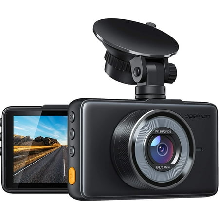 Dash Cam 1080P FHD DVR Car Driving Recorder 3 Inch LCD Screen 170° Wide Angle, G-Sensor, WDR, Parking Monitor, Loop Recording, Motion Detection