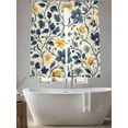 thumbnail image 5 of Spring Botanical Art Sheer Curtains 63 Inch Length 2 Panels Set, Spring Floral Summer Flower Voile Window Treatment Rod Pocket Curtains Sheers Drapes for Bedroom/Living Room/Kitchen 52x"63"x2, 5 of 7