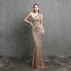 thumbnail image 1 of Vestido de noche de fiesta de estilo fantasía, sexy, largo, adelgazante, para brindar, para novia, 1 of 5