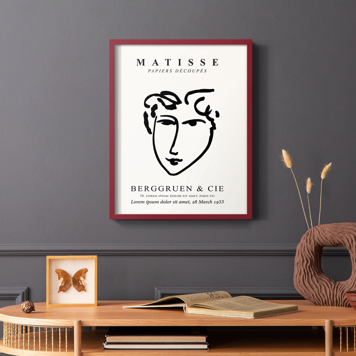 Matisse LXXVI Framed Print - Solid Wood
