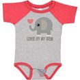 thumbnail image 3 of Inktastic Loved by My Gram Grandchild Boys or Girls Baby Bodysuit, 3 of 5