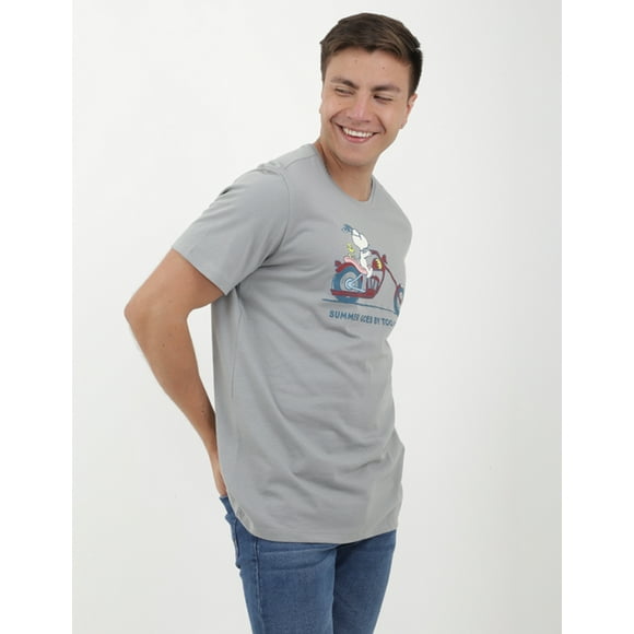 Playera K-Swiss Peanuts Jhom Para Hombre Color Gris