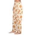 thumbnail image 2 of Ladies Sleeping Pajama Pants - Orange Plaid Love - Women's Pajamas - XL, 2 of 5