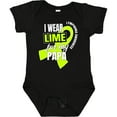 thumbnail image 3 of Inktastic I Wear Lime for My Papa Lymphoma Awareness Boys or Girls Baby Bodysuit, 3 of 5