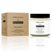 Organic & Botanic Amazonian Berry Shea Butter Body Cream, 50ml. Premium Vegan Skincare For All Skin Types. Made In The UK.
