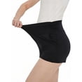 thumbnail image 4 of Yawrut Maternity 3Pack Yoga Shorts High Waist Over Bump, Soft Stretchy Pregnancy Lounge Shorts with Pockets, 4 of 8