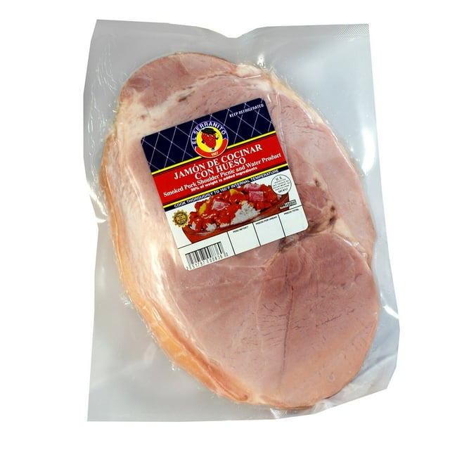 El Serranito Smoked Pork Picnic Ham, priced per pound