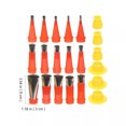 TUMALL Caulking Nozzle Tips Nozzles Extension Stainless Steel