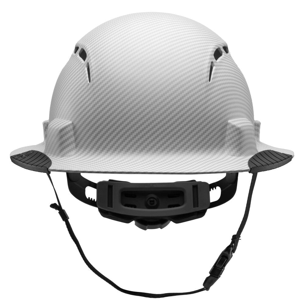 Lift Safety Idax Full Brim - Vented Hard Hat, White