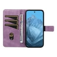 thumbnail image 6 of Designed for Google Pixel 9 / 9 Pro Case Wallet, Men Women Flip Folio Cover with PU Leather Stand Credit Card Holders Slots Wrist Strap Magnetic Clasp Phone Case for Google Pixel 9 / 9 Pro, Purple, 6 of 11