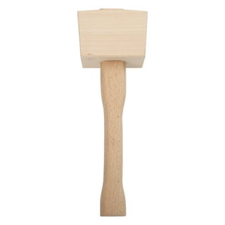 Wooden Mallet Hammer Square Hammer Durable Hand Hammer Accessory Shedding  Woodworking Wooden Hammer for