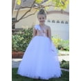 thumbnail image 7 of Ekidsbridal One-Shoulder Sequin Tutu Flower Girl Dresses Wedding Pageant Gown Communion Baptism 182 12, 7 of 7
