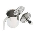 thumbnail image 1 of Manual Milk Frother Stainless Steel Gas Range Available - 400ml, 1 of 8