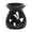 Black, variant on wutoase Ceramic Wax Melt Warmer, Essential Oil Diffuser & Tea Light Candle Holder, Aroma Burner for Home Bedroom Decor, Desk Incense Accessory