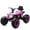 Pink, variant on iRerts 12V Ride on Toys, Powered Ride on ATV Electric 4 Wheeler for Boys Girls Ages 3-6 Gifts, Kids Ride on Car Electric Vehicle with Bluetooth, Music, USB Port, LED Lights, Pink