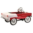 thumbnail image 2 of Retro Tri-Five 1955 Chevy Steel Metal Pedal Car, Red, 2 of 7