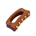 thumbnail image 2 of lionlar Wooden Massage Tool 10 Brass Point Compact Scraper for Shoulder Styling Body with Acupoint Chart, 2 of 9