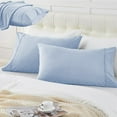 thumbnail image 1 of Fiudx Medium Cool Pillowcase | Soft Brushed Fabric with Envelope Closure | Breathable Polyester for Comfortable Sleep | 20X26 Inches | 1 Piece, 1 of 6