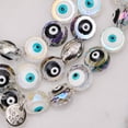 thumbnail image 3 of Monochromatic | .925 Sterling Silver | Crystal Evil Eye Bracelet, 3 of 9