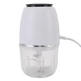 thumbnail image 1 of Vegetable Chopper Blender, Multi Purpose Efficient ABS 304 Stainless Steel Electric Garlic Chopper 200W Safe Easy To Clean 300ML  for Home, 1 of 7