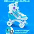 thumbnail image 4 of JZY Children's Adjustable Roller Skates for Boys & Girls – Full Light-Up Wheels, Suitable for Beginners Aged 5-8 & 8-12, Ideal for Indoor & Outdoor Sports, 4 of 5