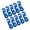Blue, variant on 10 Pcs Rope Tensioners Guyline Cord Adjuster Non-slip Tent Fastener Tensioner for Camping Hiking Backpacking Picnics