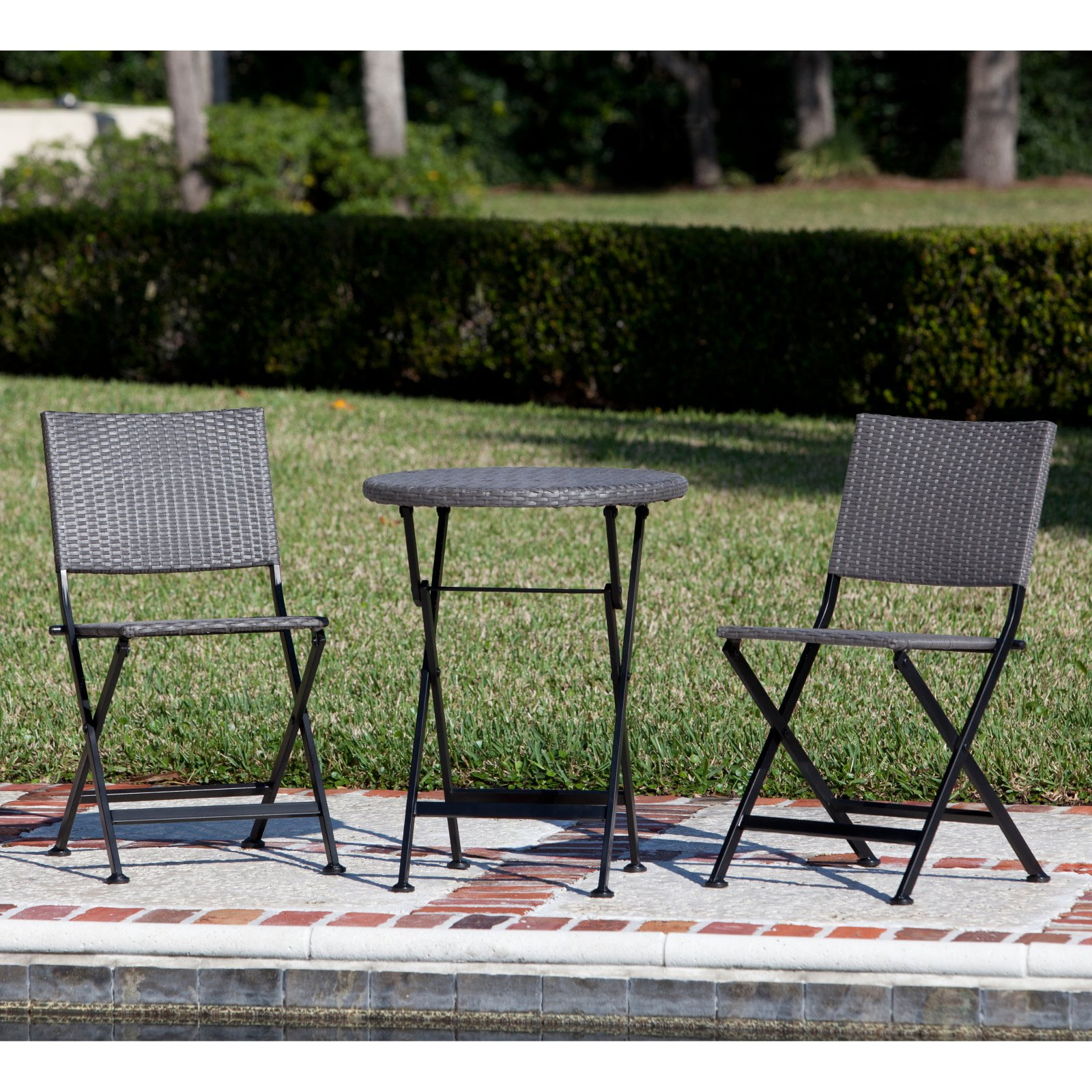 Patio Sense Acosta Folding Bistro Set Com