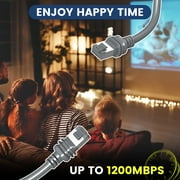 Starlink Gen 3 Cable 301FT/92M, Starlink Ethernet Cable Waterproof, High-Speed Transfer, Plug-and-Play Starlink Link Cable for Starlink Gen 3 Standard Dish