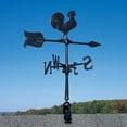 thumbnail image 2 of 24" Rooster Weather Vane (Black), 2 of 2