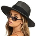 thumbnail image 3 of ameIAEA Straw Hat for Women Men Lightweight Sun Protection Unisex Hat for Outdoor Beach, 3 of 5