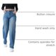 thumbnail image 4 of Pantalones Mars Power Pierna Ancha XL Azul Oscuro, 4 of 6