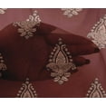 thumbnail image 4 of oneOone Viscose Chiffon Fabric Leaves|Floral & Paisley Block Print Fabric BTY 42 Inch Wide, 4 of 4