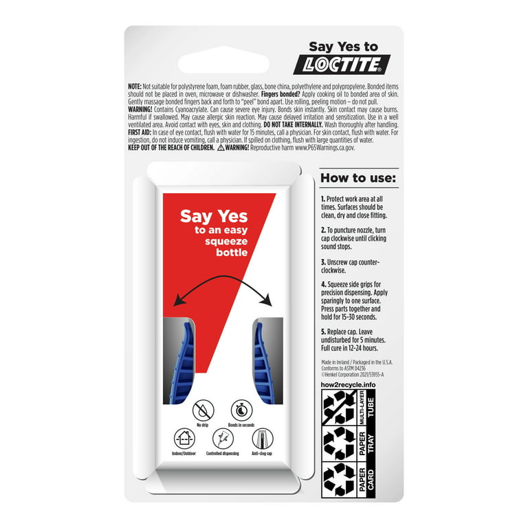 Loctite Super Glue Ultra Gel Minis - Shop Adhesives & Tape at H-E-B