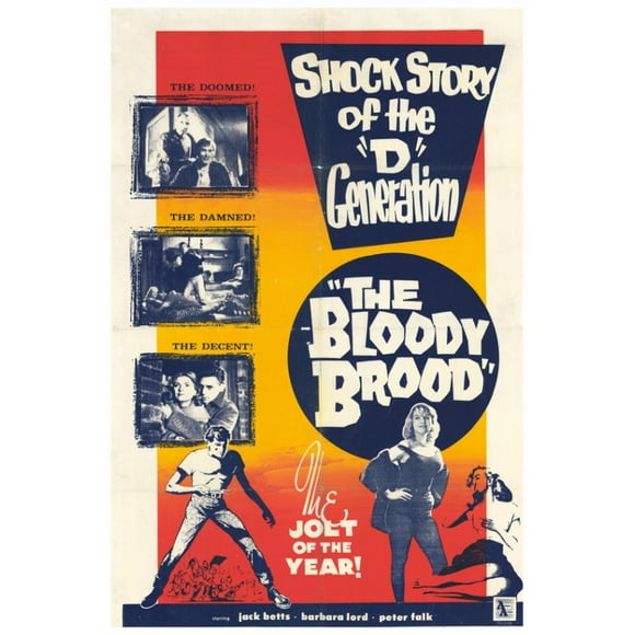 The Bloody Brood Movie Poster Print (27 x 40)