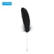 thumbnail image 3 of Uxcell 12Pcs Bolígrafos de Bola de Pluma 0.5mm Tinta Vintage Varilla Plateada Pluma Negra para Oficina, Boda, 3 of 7