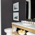 thumbnail image 6 of 15.7" X 118" Black Silk Wallpaper Embossed Self Adhesive Peel and Stick Wallpaper Contact Paper Removable Waterproof Kitchen Vinyl Wrap Cabinet Furniture Textured Renter Friendly Wall Gift Paper, 6 of 9