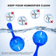 thumbnail image 4 of Bola de Limpieza de Desmineralización de 8 Piezas para Todos los Humidificadores/Peceras, Purifica el Agua, Elimina el Polvo y Previene el Olor, 4 of 5