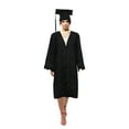 thumbnail image 2 of KAKOWELY Ensemble de Robe de Bachelor pour Femmes Adultes, Robe de Collation des Grades avec Écharpe et Pompon - Taille P37.4"X13.78"X0.39 Pouces, 2 of 5