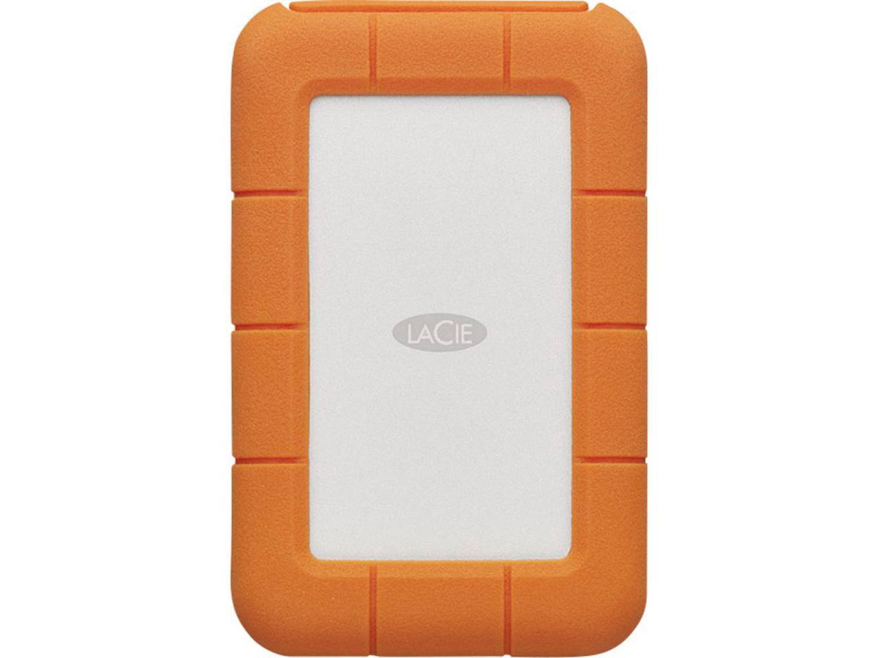 LaCie Rugged Secure USB-C 2TB All-Terrain Encrypted Portable Hard Drive Model STFR2000403 - image 2 of 14