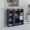 thumbnail image 1 of Ameriwood Home Tyler Kids Large Toy Storage Bookcase, Navy, 1 of 8