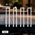 thumbnail image 4 of 85*20cm Iron Side Mount Stair Railing Hand Rail Guardrail Decorative Railing N-Shaped, 4 of 16