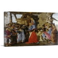 thumbnail image 1 of ARTCANVAS The Adoration of the Magi 1476 Canvas Art Print by Sandro Botticelli - Size: 40" x 26" (0.75" Deep), 1 of 9
